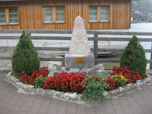Kaiser Franz Josef I Gedenkstein Hallstatt Ober sterreich Bilder 